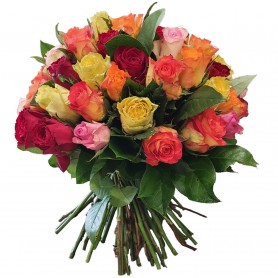 BOUQUET DE ROSES DEUIL