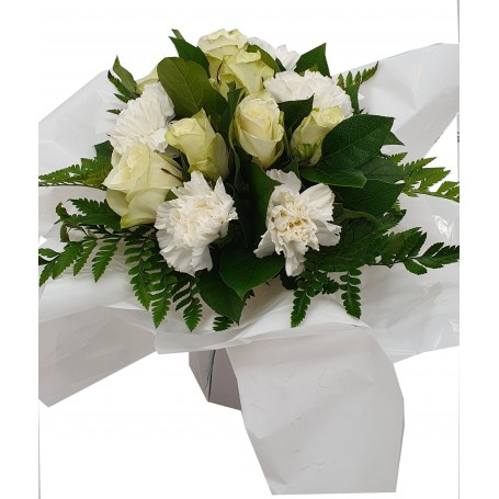 BOUQUET BLANC DEUIL